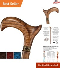 Fashionable 36-Inch Cane for Men and Women - Handmade with Quality Craftsmanship