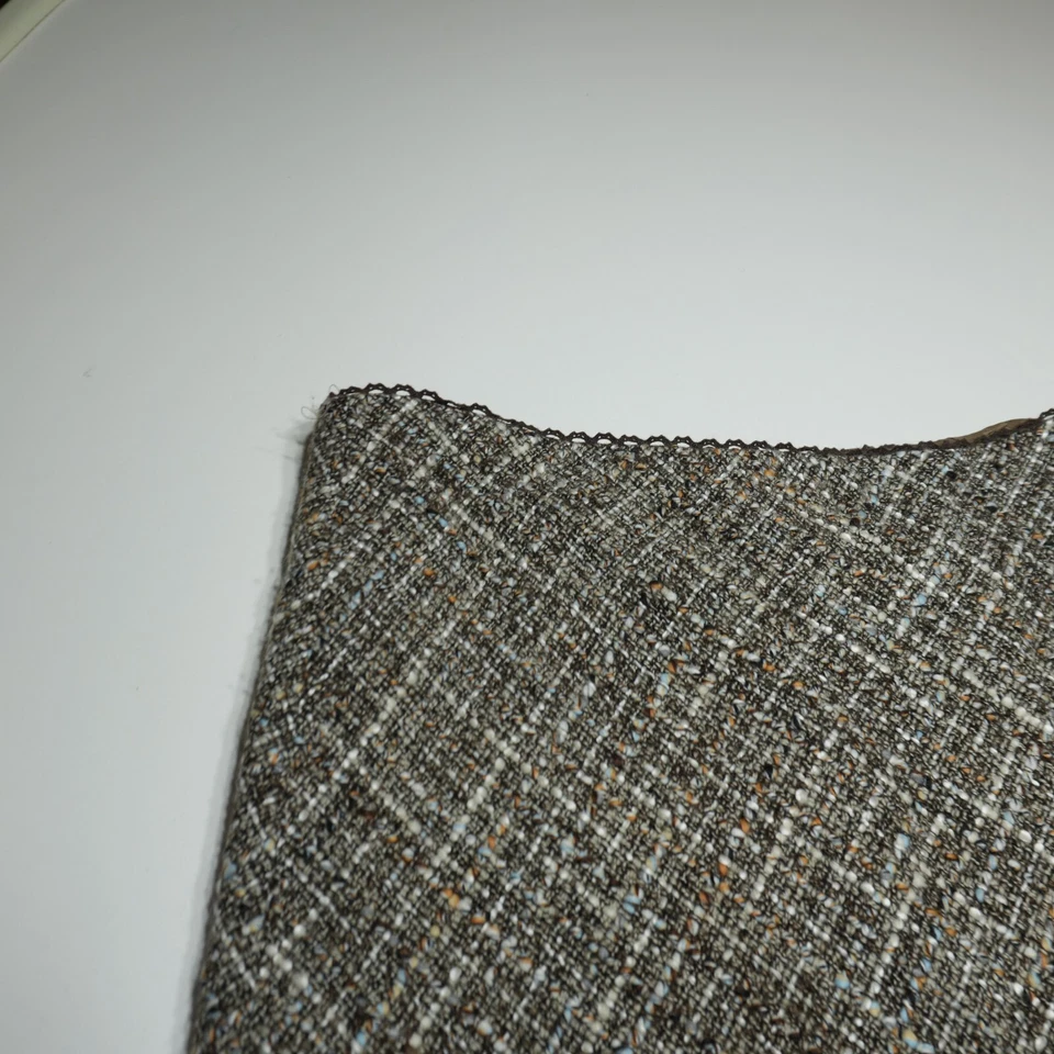 Falda Kenneth Cole Talla 8 Mezcla de Lana Marrón Boucle Trompeta Flecos Preppy Carrera Foto 2 de 4