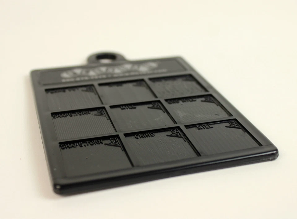 FLEXBAR SURFACE FINISH COMPARATOR- PLASTIC - #16007 - Image 2 of 4