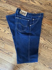 Vintage LEE Rider Jeans 305 1746 Womens Jeans Size 8 Dark Blue