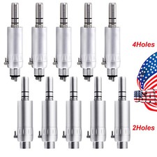 NSK Style Dental Slow Low Speed Handpiece Air Motor E-type Micromotor 2/4 Holes