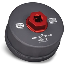 Motivx Tools 72.8mm / 74mm 14 Flute Combination Oil Filter Wrench