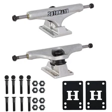 Independent Skateboard Trucks Reynolds Hollow Mid + Hardware, Risers Package