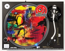 Organic Abstract - 7"-12" DJ slipmat for LP turntable record player