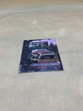 1996 ISUZU RODEO TROOPER OASIS DEALER FOLDOUT SALES BROCHURE CATALOG BOOKLET.