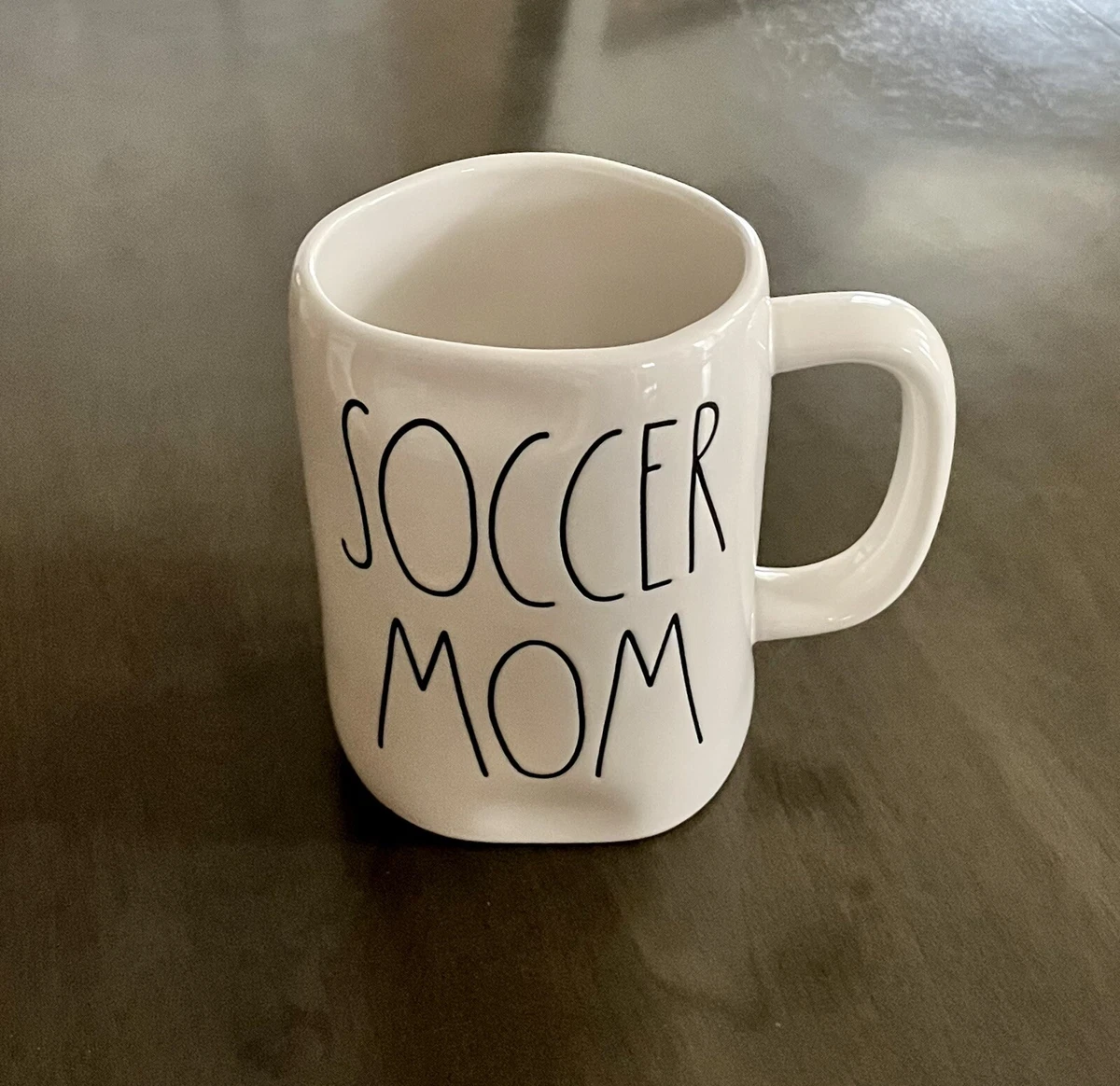 RAE DUNN Soccer Mom Mug White Large Coffee eBay