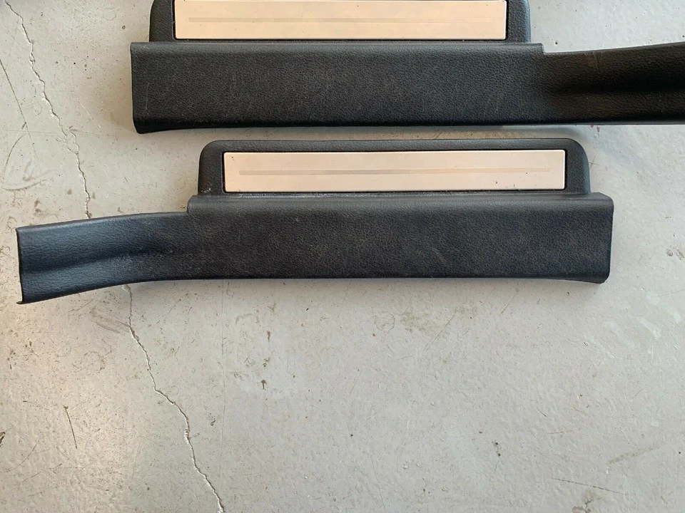 Juego de placas de alféizar delantero trasero izquierdo derecho Nissan Murano 2003-2007 negro OEM Foto 4 de 4