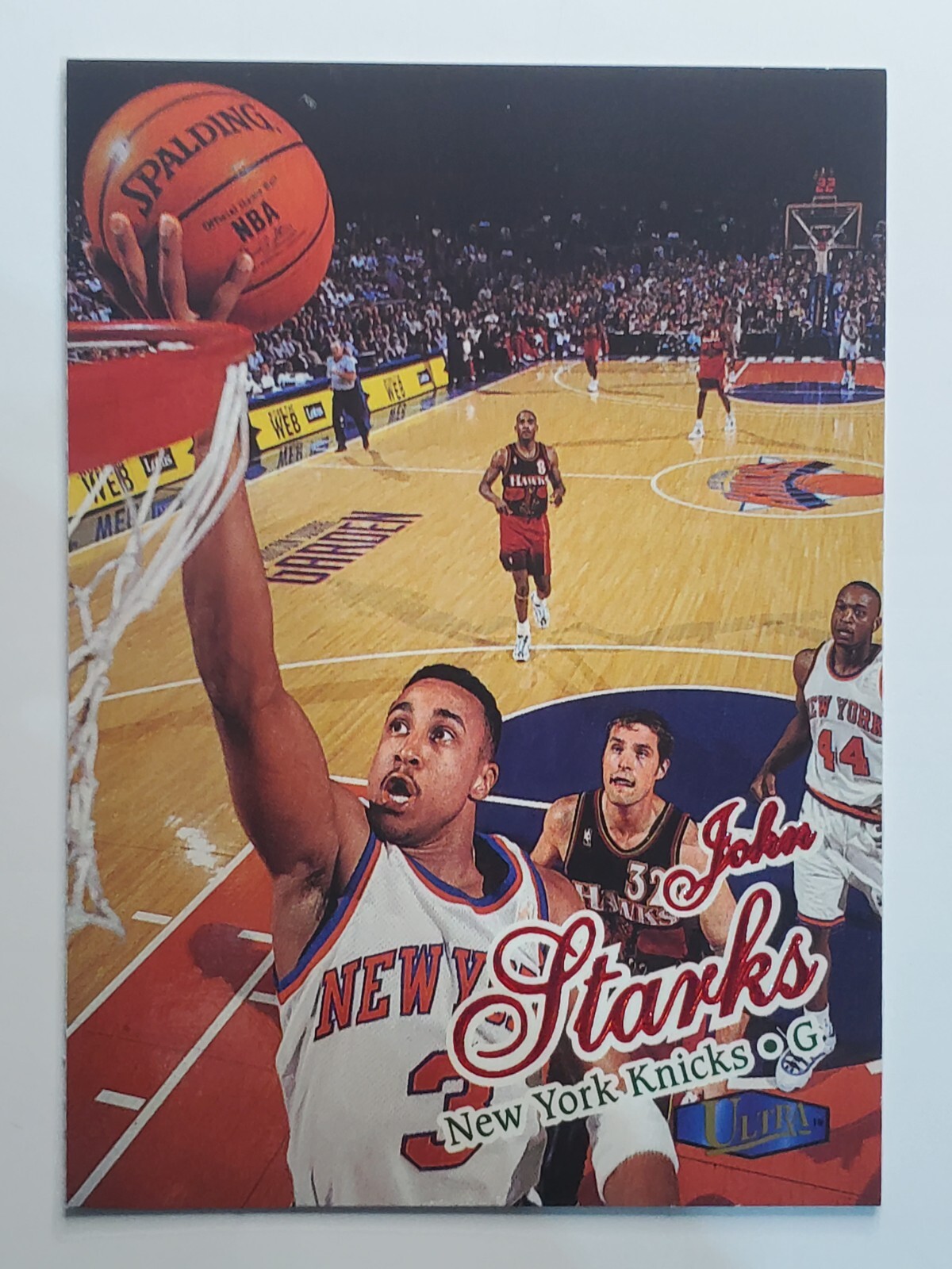 1997-98 Ultra #96 John Starks ~ New York Knicks