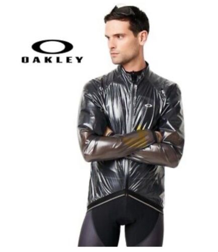 Oakley Men's Jawbreaker Road Jackets BLACKOUT LARGE L