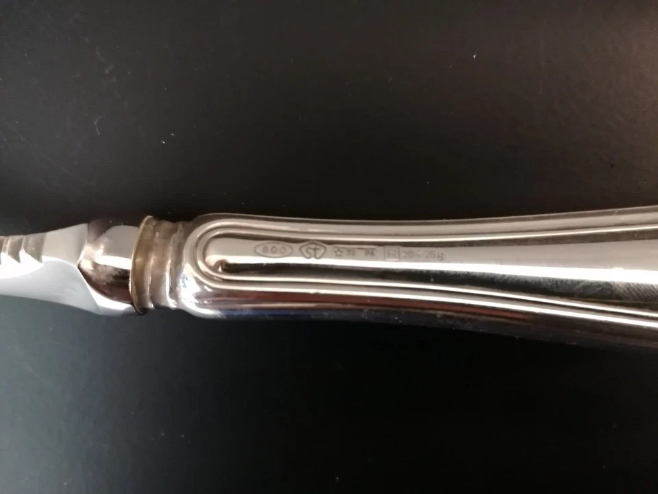 STANCAMPIANO ARGENTERIA, pinza da champagne in argento - Immagine 4 di 4