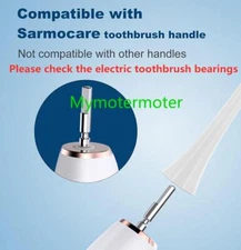 10Pack Replaceable toothbrush heads compatible with SARMOCARE MYS BKWH