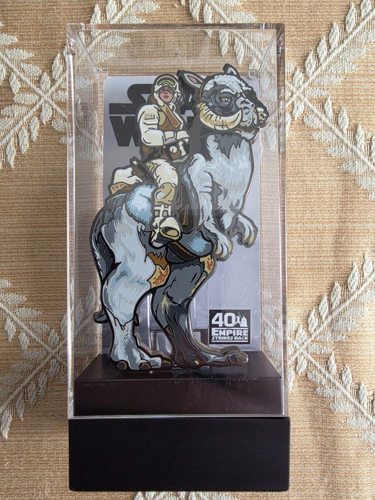 FiGPin Star Wars Empire Strikes Back May The 4th Luke Skywalker Tauntaun Pin