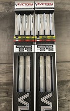 Victory VLR Elite 350 Spine Arrows 1 Dozen All White AAE Vanes 