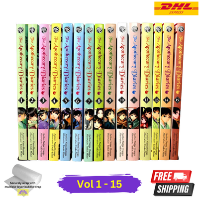 The Apothecary Diaries Light Novel English Version Volume 1-15