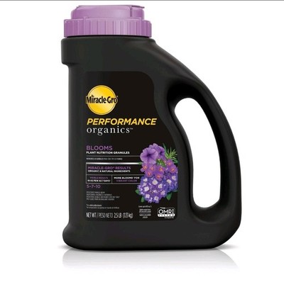 Miracle-Gro Performance Organics 2.5 Lb. Blooms Plant Nutrition Granules 