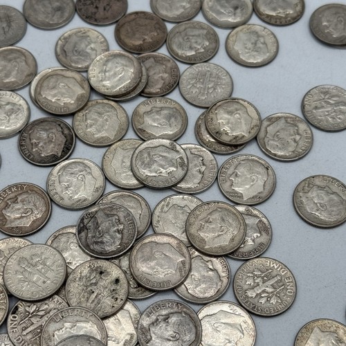 Alte US Münzen Lot 97 Eisenhower Silber Groschen Weizen Pennies Indian Head - Bild 20 von 22