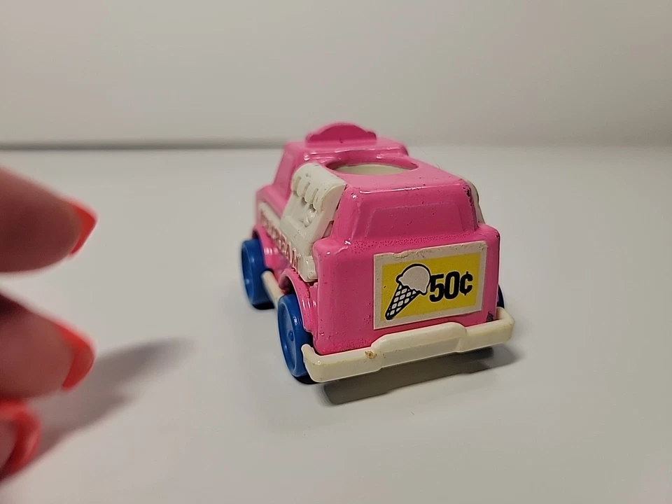 Vintage Disney Minnie Mouse Collectible Die Cast Metal Ice Cream Truck ARCO - Image 3 of 4