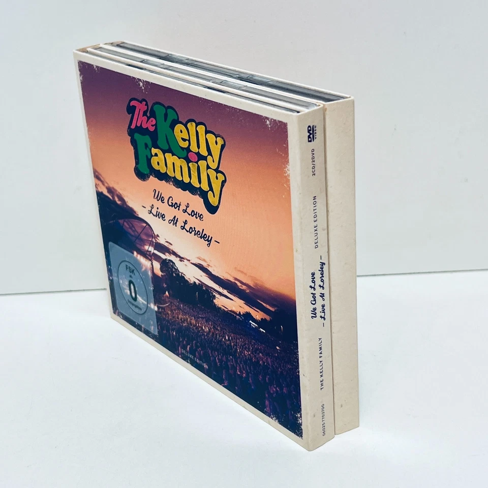 2 CD + 2 DVD - The Kelly Family - We Got Love - Live At Loreley - GUT  #6225 - Bild 3 von 4