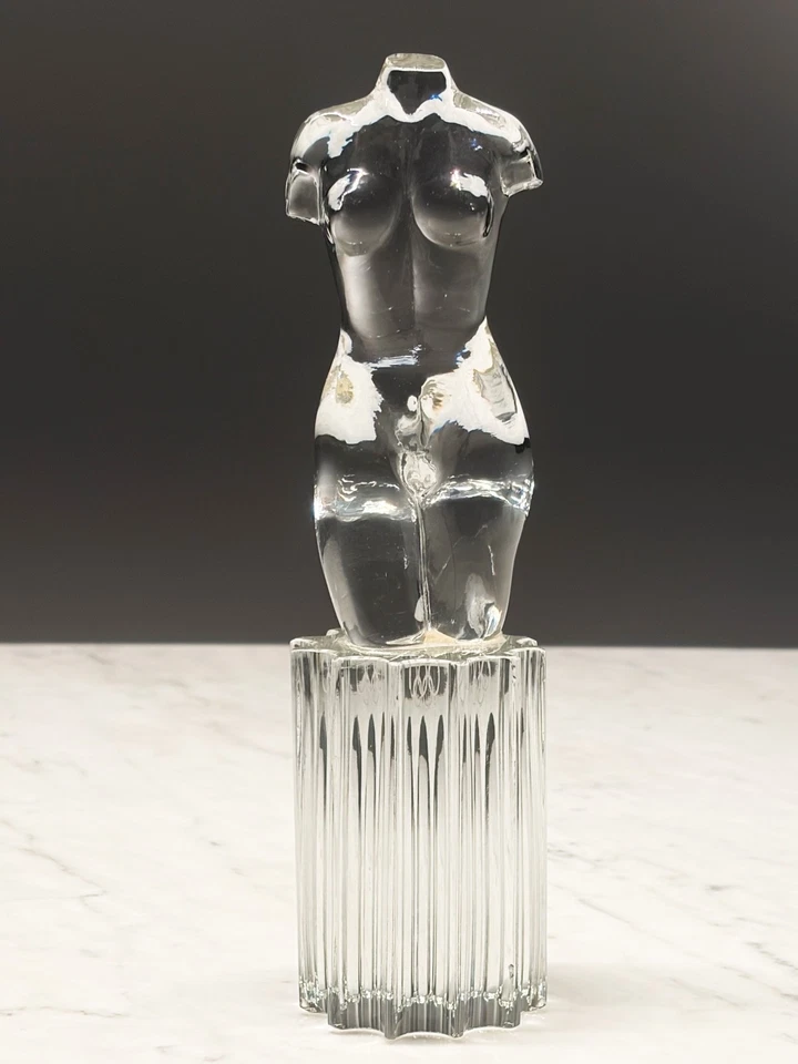 Venus De Milo Nude Murano Glass Sculpture Olympic Trophy Award ROME 1960 Figure - Bild 1 von 4