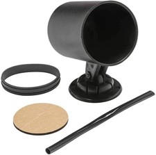 Glowshift Universal Black Single Swivel Dash Gauge Pod Mount 2-38 60mm Glowshift Universal Black Single Swivel Dash Gauge Pod Mount 2-38 60mm