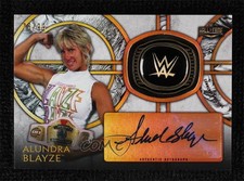 2018 Topps Legends of the WWE Hall Fame Ring 16/99 Alundra Blayze Auto a8r