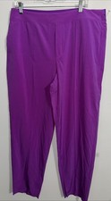 Athleta Vienna Slim Pants Size 16 Regular Purple
