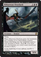 x1 Abhorrent Overlord R MTG Theros M/NM, English