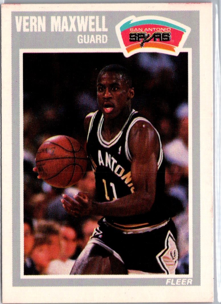 1989-90 Fleer #144 Vern Maxwell