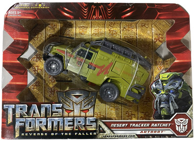 Transformers Revenge of the Fallen Desert Tracker Ratchet Action Figure NEW READ