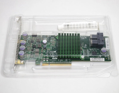 AOC-S3008L-L8I SUPERMICRO 3008 SAS/SATA 8P 12G RAID CARD W/BOTH BRACKETS