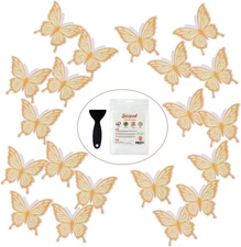 20 PCS Non Slip Bathtub Stickers, Adhesive Butterfly anti Slip Decal Treads for 