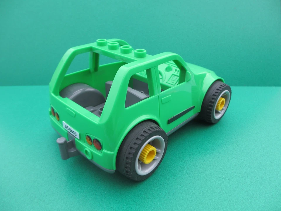 Lego Duplo Toolo Rennwagen Auto grün Sportwagen (041225M) - Bild 3 von 3