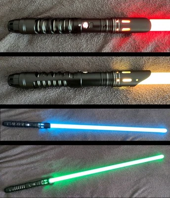 "Phobos" duel lightsaber, multicolors & multisounds. - Photo 1/4