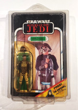 Vintage 1983 Star Wars ROTJ LANDO CALRISSIAN Skiff Guard 65 Back Unpunched