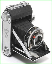 @ Welta Weltax 120 fotocamera pieghevole pellicola 6x6 e 4,5x6 con Weltar Anastigmat 4,5/7,