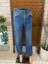 Vtg 80s Lee Riders Straight Leg Jeans Mens 29 x 30 Blue Denim Union Made In USA