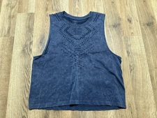 SAGE Tank Top, Women's Size Small, Blue, Athletic Wear, Seamless Top