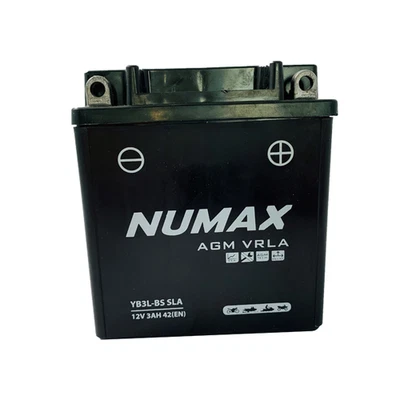 Batterie Numax AGM SLA scellée YB3L-B SLA 12 V 3 AH 42 AMPS EN - Photo 1/3