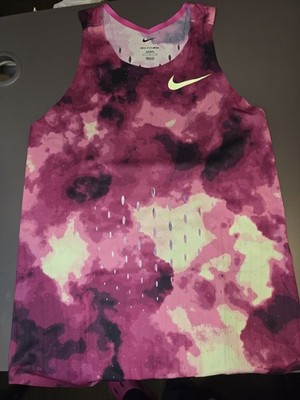 Nike 2024 Pro Elite Running Singlet Dri-Fit ADV FN1796-617 Men's