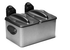 frifri friteuse double et mixte 2x3.5l inox f1968