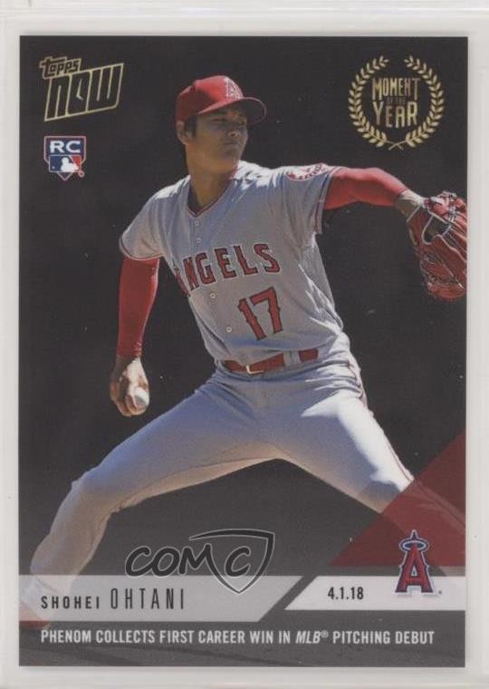 2018 Topps Now Moment of the Year /1965 Shohei Ohtani #MOY-3 Rookie RC i2t