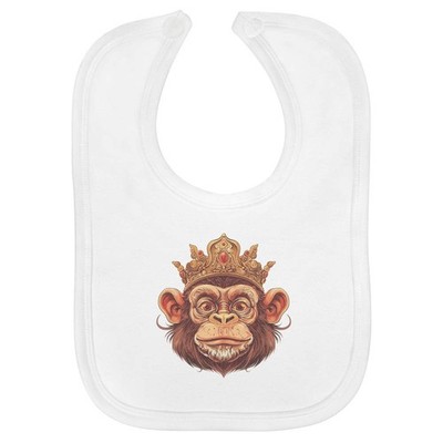 Baby-Lätzchen 'Monkey King' aus weicher Baumwolle (BI00060301)