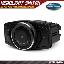 Headlight Switch with fog lights for Ford F-250 F-350 Super Duty Fusion Mustang