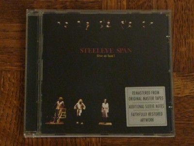 Steeleye Span: ''Live at Last'' CD (NM) BGOCD342 [maddy prior martin carthy Q