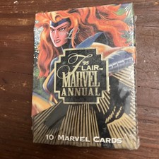 Sealed 1995 Fleer Marvel Annual Collector Cards Pack W/ Random Chase Cards *1