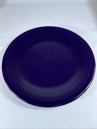 Homer Laughlin Fiesta Plum Purple 10.5” Dinner Plate Retired Color NEW