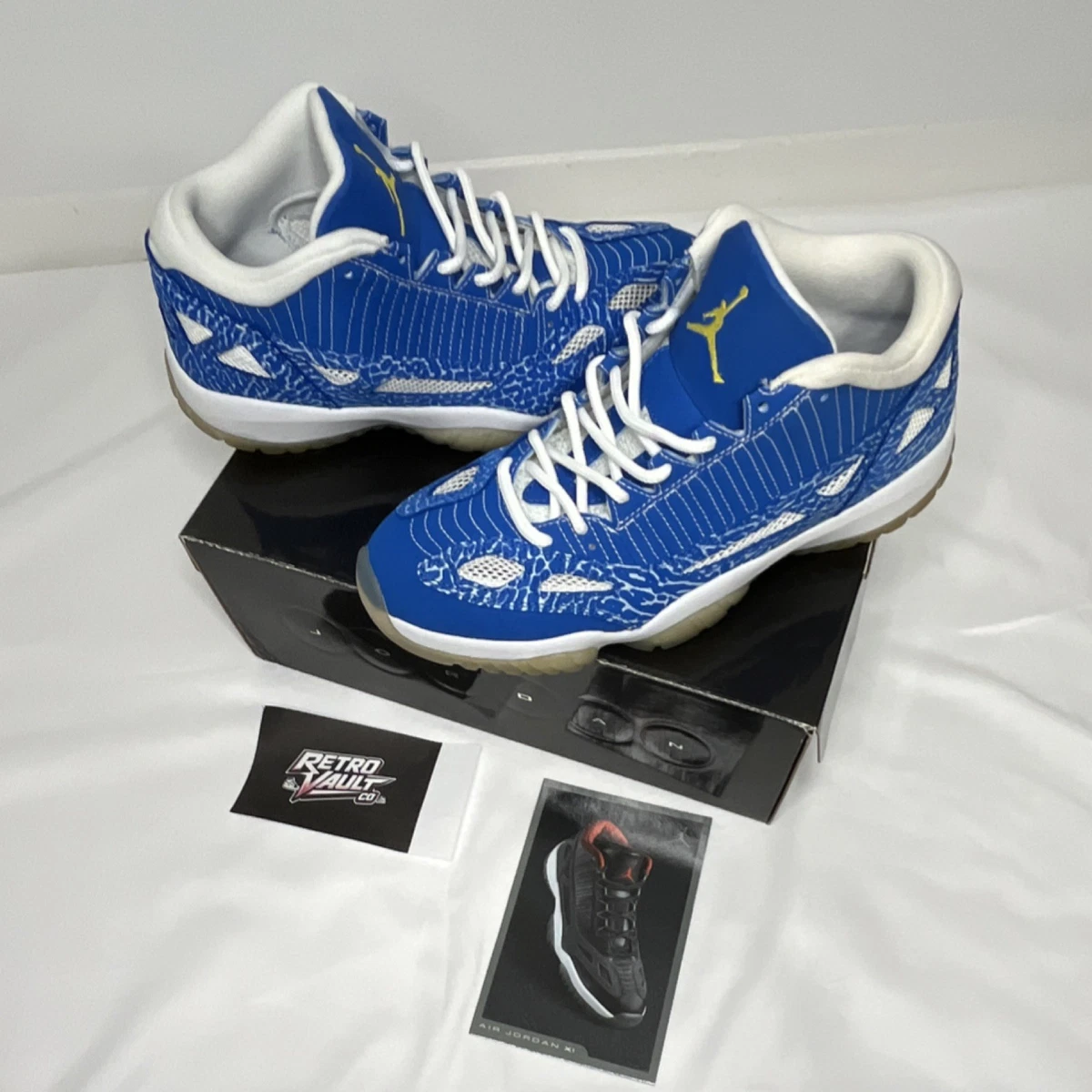 Jordan 11 Retro Low IE Argon Blue OG for Sale | Authenticity