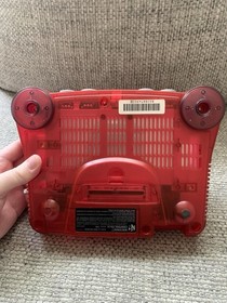 Nintendo 64 Launch Edition Watermelon Red CONSOLE ONLY! TESTED