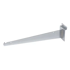 12" Chrome Slatwall Shelf Bracket