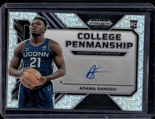 Adama Sanogo UConn Connecticut Basketball Panini autograph rookie card Auto /25